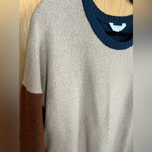 Color block sweater